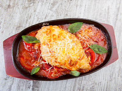 Get Fat with Us Aldridge Chicken Parmesans