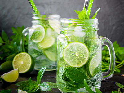 Get Fat with Us Aldridge Refreshing Mojitos