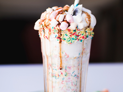 Get Fat with Us Aldridge Vanilla Milkshakes